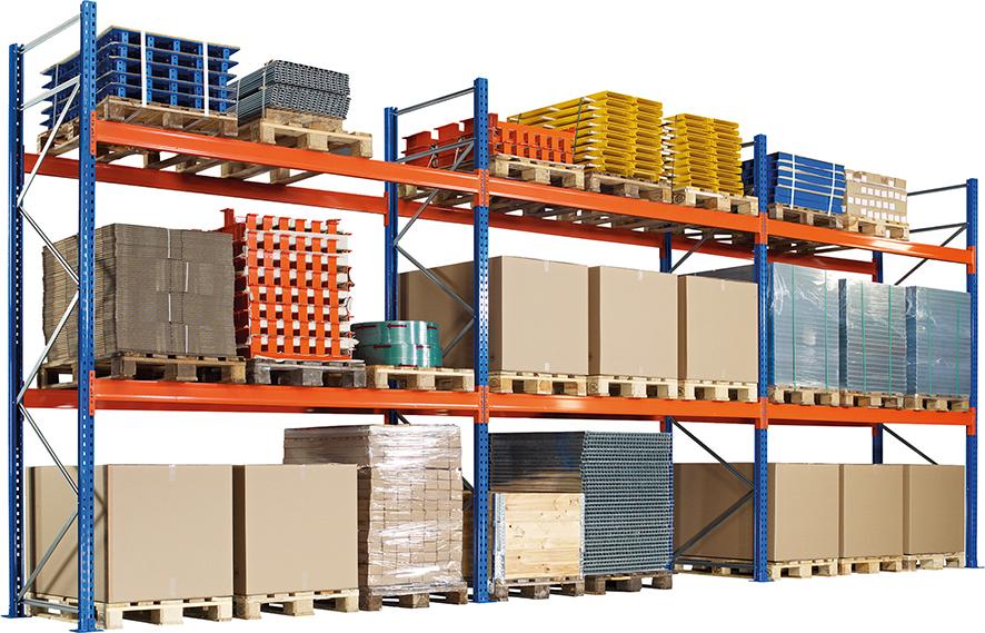 Palettenregal Set 3000x5658x1100, 800 kg