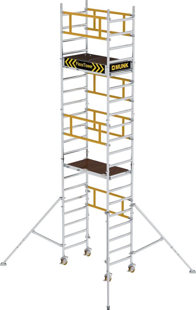 Ein-Personen-Gerüst Plattform B1200xT600 mm Plattformhöhe 4,10 m Arbeitshöhe bis 6,10 m