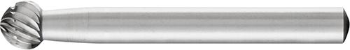 Frässtift HSS kugelförmigF 0807 3 6mm 8x7mm Pferd Frässtift HSS kugelförmigF 0807 3 6mm 8x7mm Pferd