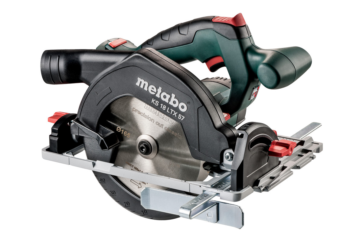 Akku-Handkreissäge solo KS 18 LTX 57 Metabo ohne Akku ohne Ladegerät metaBOX