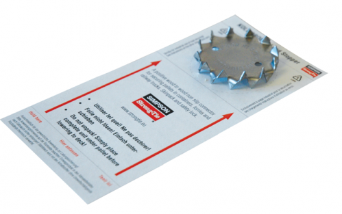 KOLLIBRODD® Ladungssicherung Load Stopper 48x65 auf Blister 81x169