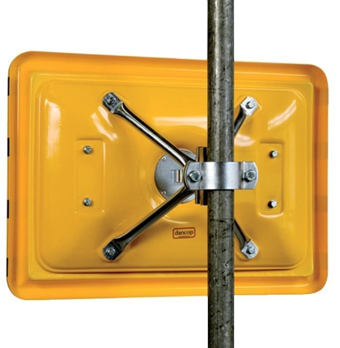 Halter für Wand-und Pfostenmontage 4-Punkt Kugelgelenk für Spiegel B600/900xH400/600 mm Halter für Wand-und Pfostenmontage 4-Punkt Kugelgelenk für Spiegel B600/900xH400/600 mm