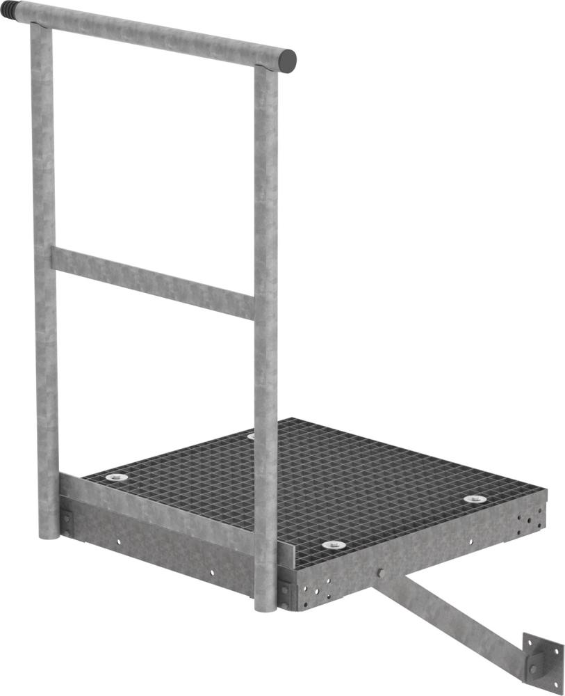 Erweiterungspodest Stahl verzinkt B1000xT1000 mm GÜNZBURGER STEIGTECHNIK Erweiterungspodest Stahl verzinkt B1000xT1000 mm GÜNZBURGER STEIGTECHNIK