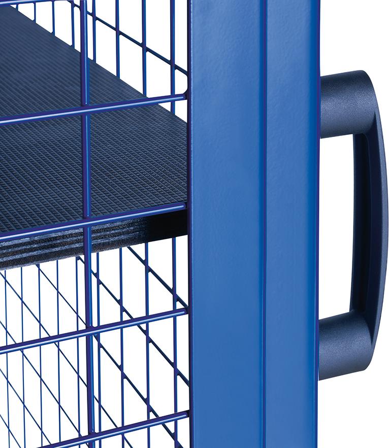 Universalschrank indoor B1250xT800xH1850 mm RAL5002 Universalschrank indoor B1250xT800xH1850 mm RAL5002