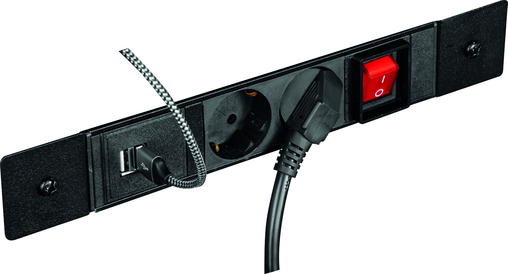 Artikelhauptbild Zubehör Werkstattwagen UNIVERSE 240V Steckerleiste inkl. 5m Kabel und Kabelhalter