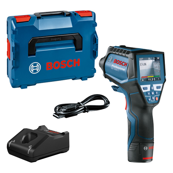 Thermodetektor GIS 1000 C, 1 x Akku GBA 12V 2.0Ah in L-BOXX