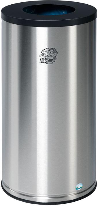 Wertstoffsammelgerät WS 70, Deckel anthrazit (RAL 7021) beschichtet Wertstoffsammelgerät WS 70, Deckel anthrazit (RAL 7021) beschichtet