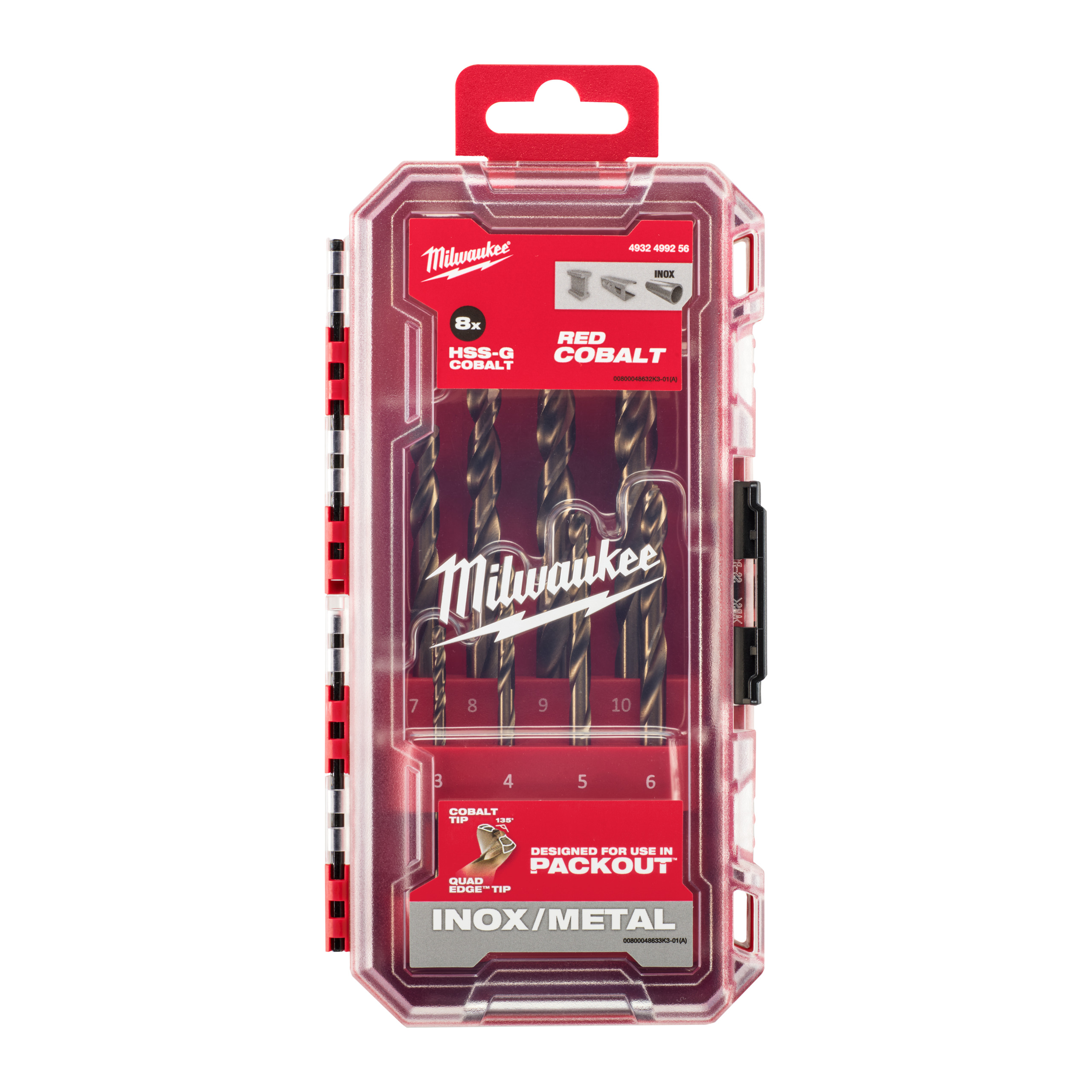 Produktbild Metallbohrer-Set HSS-G Co RED COBALT