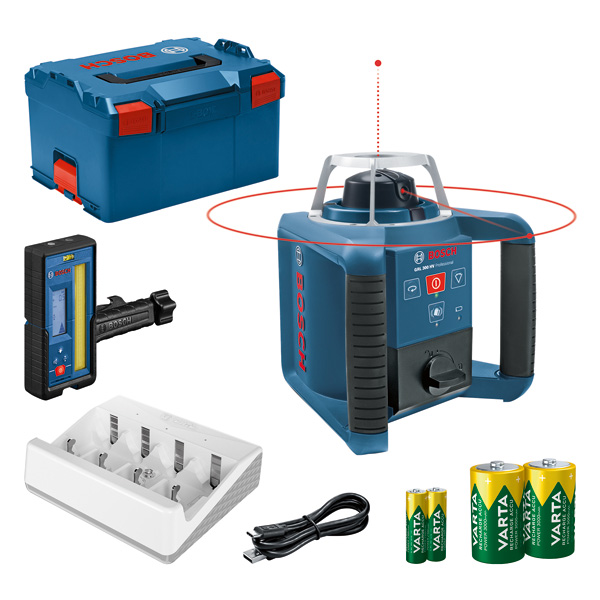 Rotationslaser GRL 300 HV + LR 45 in L-BOXX