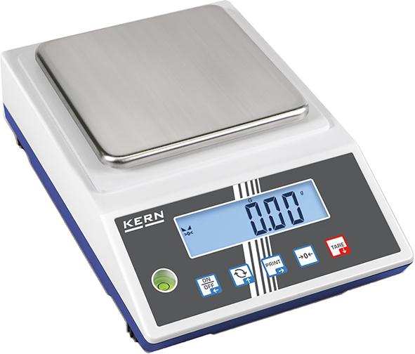 KERN Präzisionswaage PCB 3000-2 Wägebereich 3600g Ablesbarkeit 0,01g