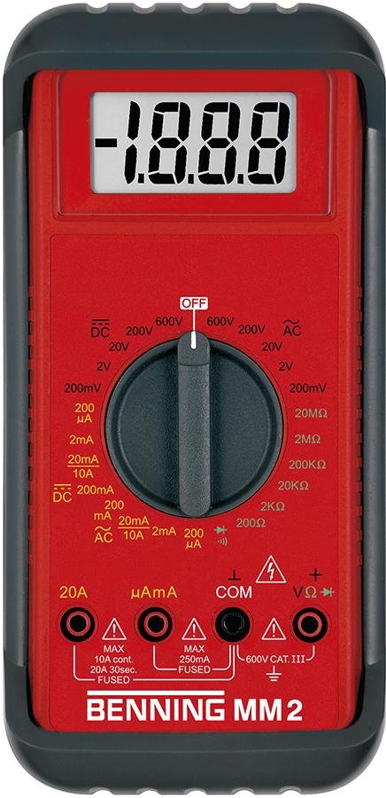 Digital-Multimeter MM 2 Benning