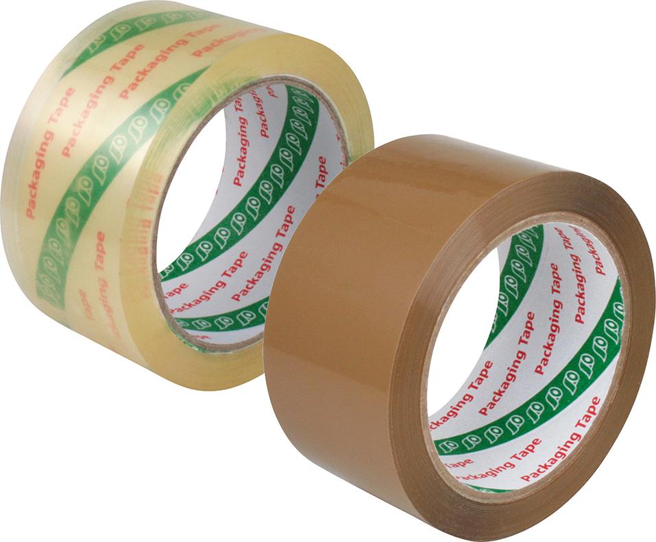 BOPP-Verpackungsklebeb. Geräuscharm abrollbar 50mmx66m, Acrylatkleber chamois BOPP-Verpackungsklebeb. Geräuscharm abrollbar 50mmx66m, Acrylatkleber chamois