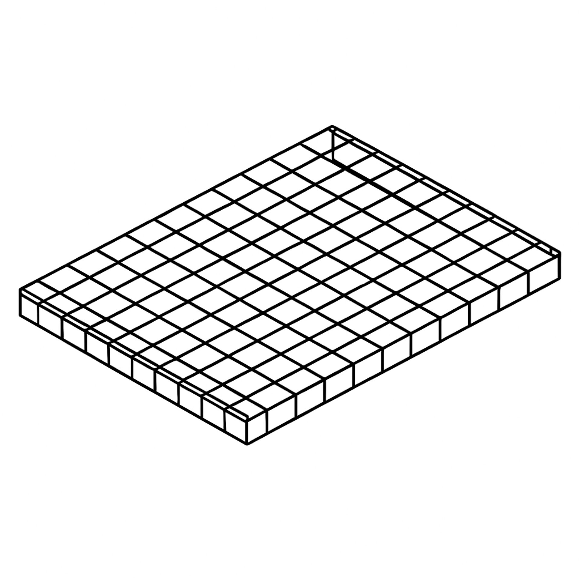 Gitterroste 1200x600 mm,MW 30/30-20 verzinkt