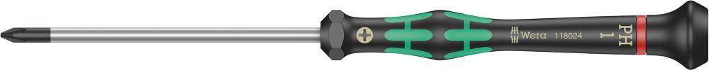 Elektronik- Schraubendreher PH1x80mm Wera Elektronik- Schraubendreher PH1x80mm Wera