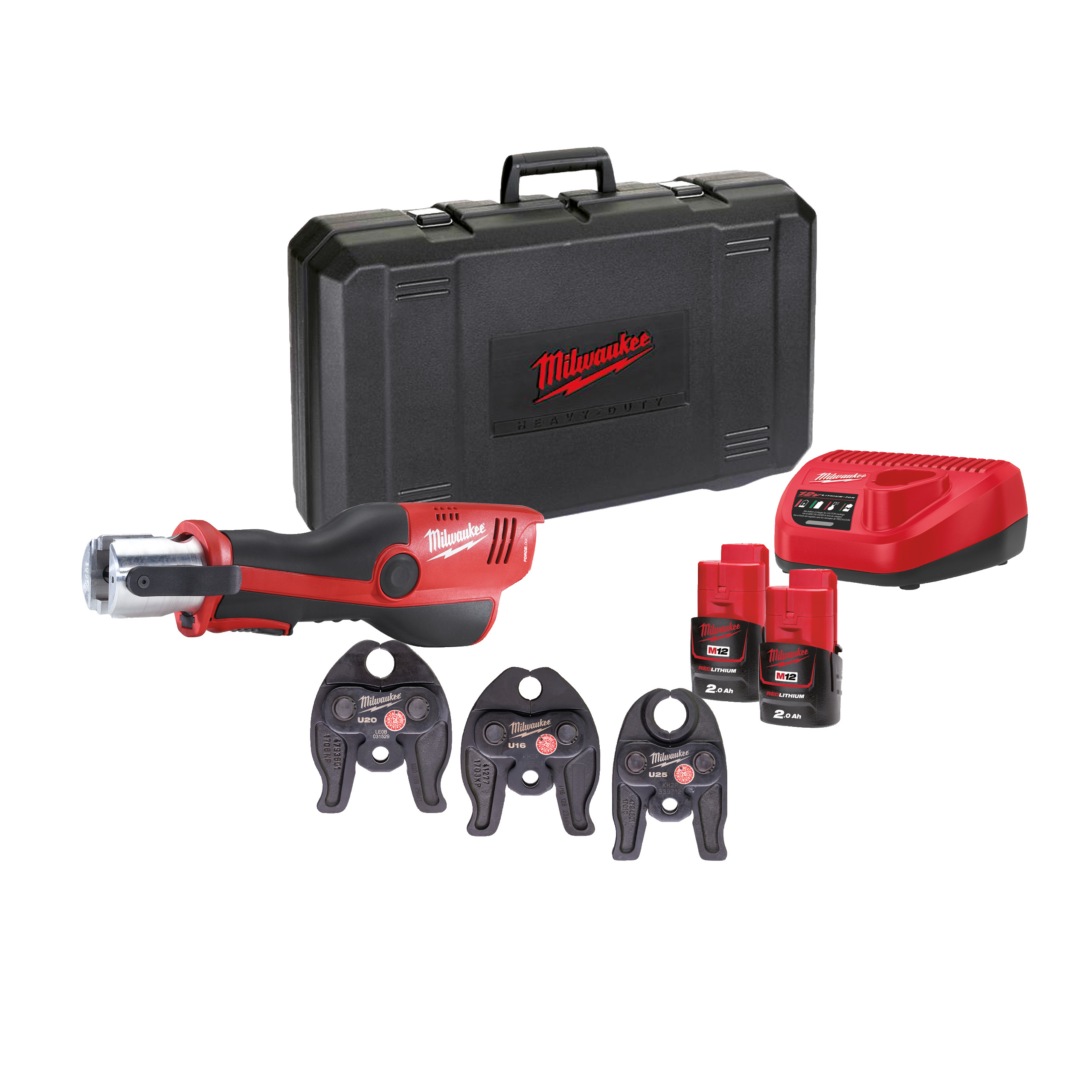 Akku-Presswerkzeug M12HPT-202C U-Set