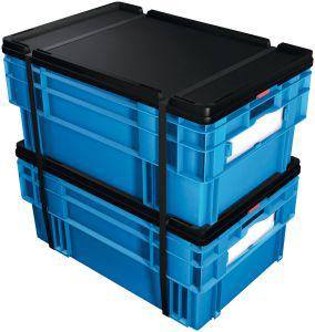 Stülpdeckel schwarz DTK 600, schwarz LA-KA-PE Stülpdeckel schwarz DTK 600, schwarz LA-KA-PE