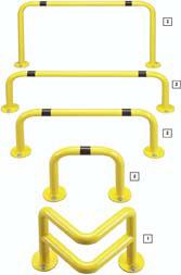 Rammschutzbügel 90 Grad H300xL350/350 mm grundiert/gelb RAL1018 Rammschutzbügel 90 Grad H300xL350/350 mm grundiert/gelb RAL1018