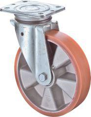 Lenkrolle 80mm N100.B90 Platte,Polyure Guss,KL N100.B90.081 BS ROLLEN Lenkrolle 80mm N100.B90 Platte,Polyure Guss,KL N100.B90.081 BS ROLLEN