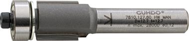 HW-Bündigfräser Z2 S8 D12,7 l12,7 Guhdo HW-Bündigfräser Z2 S8 D12,7 l12,7 Guhdo