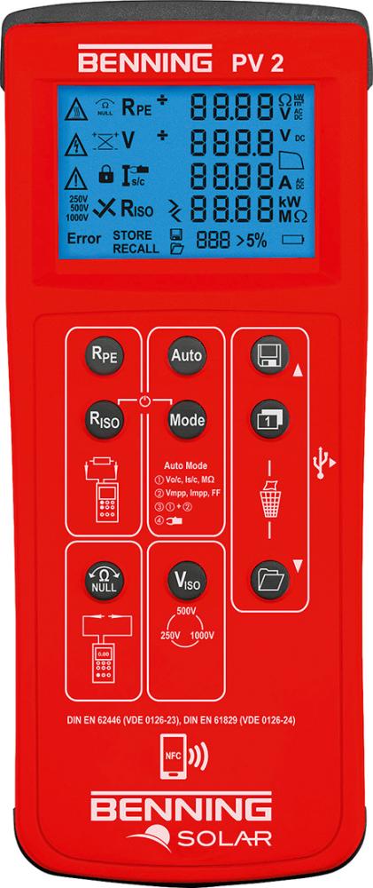 Installationstester PV2 Benning Installationstester PV2 Benning