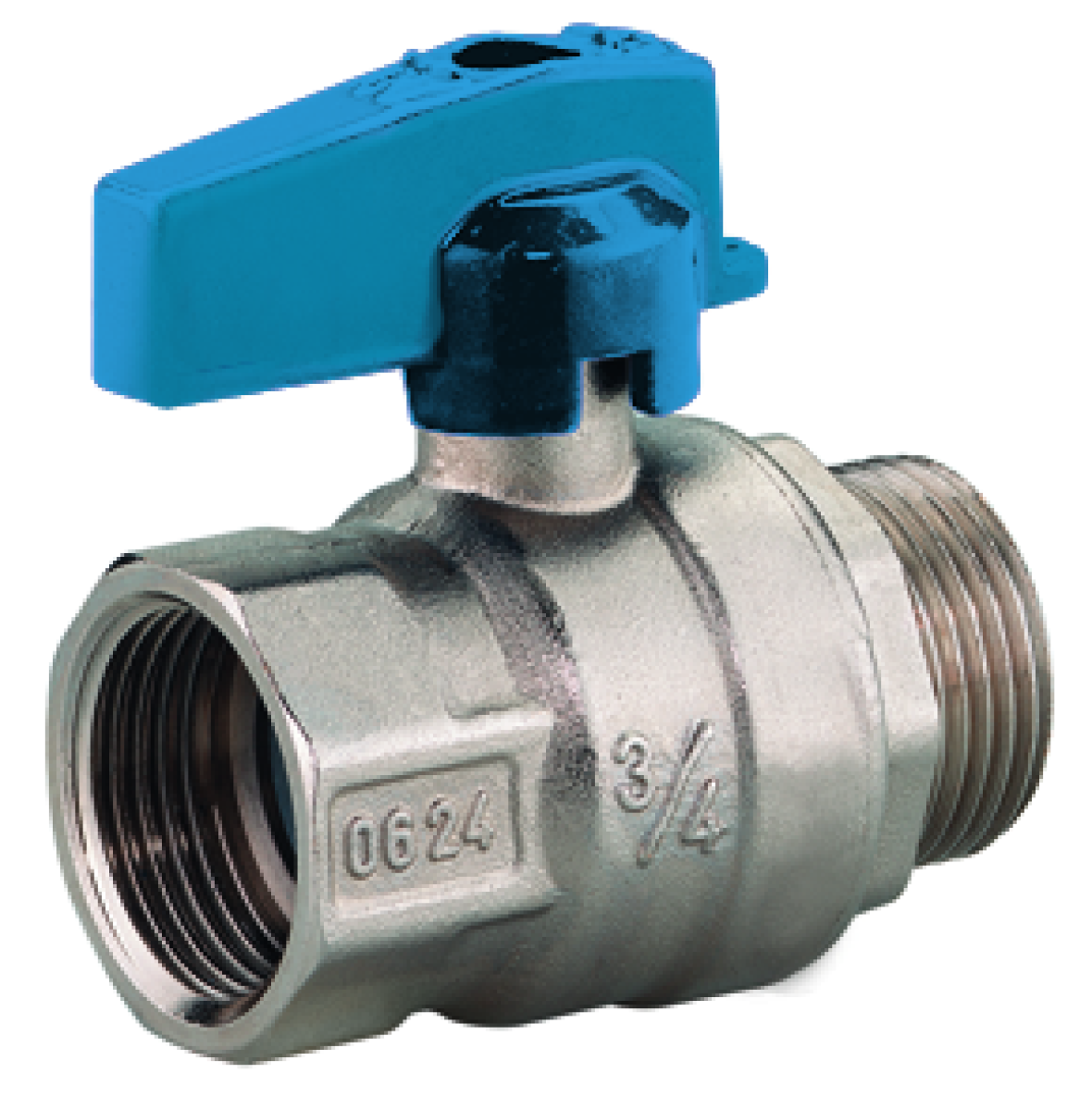 Produktbild i.P. Kugelhahn       KH-NI-16 G1/2a x G1