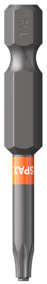 Artikelhauptbild Bit T-Star Plus ART 88654 SPAX Cut-Case Bit T15+ SW 1/4 1Blist.a5Bits,50mm