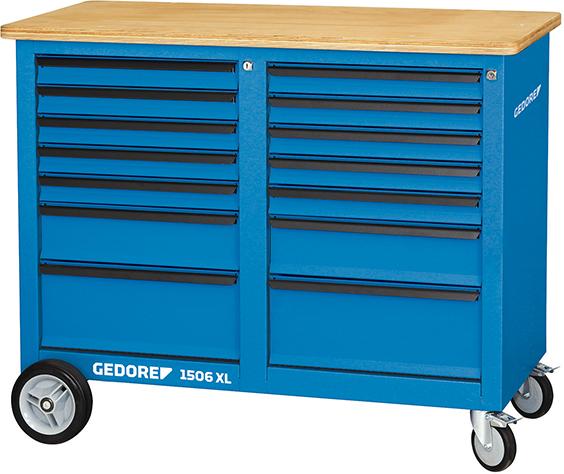 Rollwerkbank 1506XL 2511 1250x550x985mm Gedore Rollwerkbank 1506XL 2511 1250x550x985mm Gedore