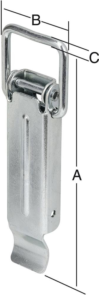 Kistenverschlüsse 74x30mm Nr. 1202070Z VORMANN