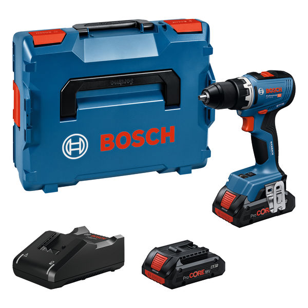 Akku-Bohrschrauber GSR 18V-65, 2 x Akku ProCORE18V 4.0Ah, L-BOXX-Koffer