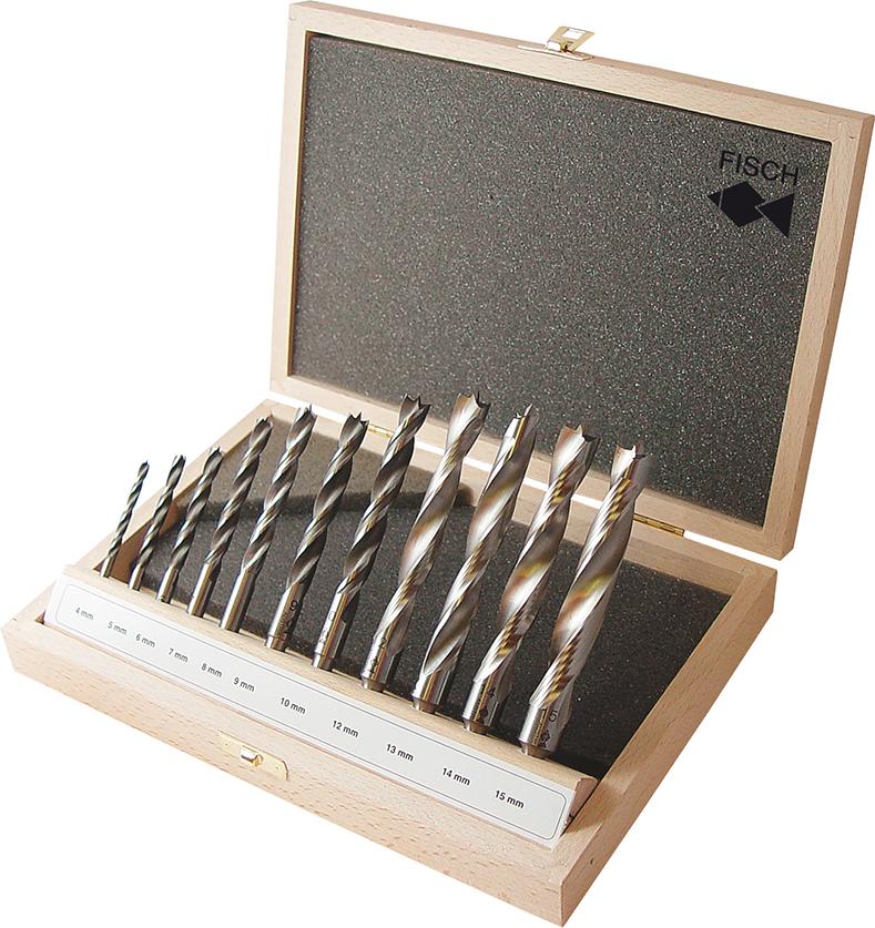 Holzspibo.Stz.HSS Profi 11-tlg. 4-16mm R Fisch Holzspibo.Stz.HSS Profi 11-tlg. 4-16mm R Fisch