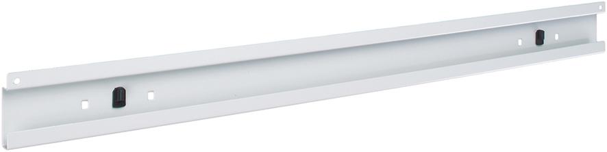 Halteschiene B900xT78 mm für Sichtlagerkästen für Lochplatten bott Halteschiene B900xT78 mm für Sichtlagerkästen für Lochplatten bott