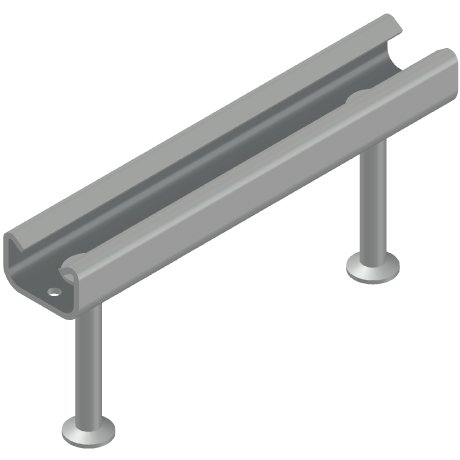 Ankerschiene HTA 28/15, verzinkt