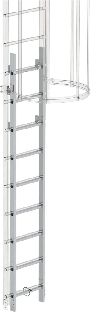 Alu-Einstiegsleiter L 3,14 m, NL 2,34 m Alu-Einstiegsleiter L 3,14 m, NL 2,34 m