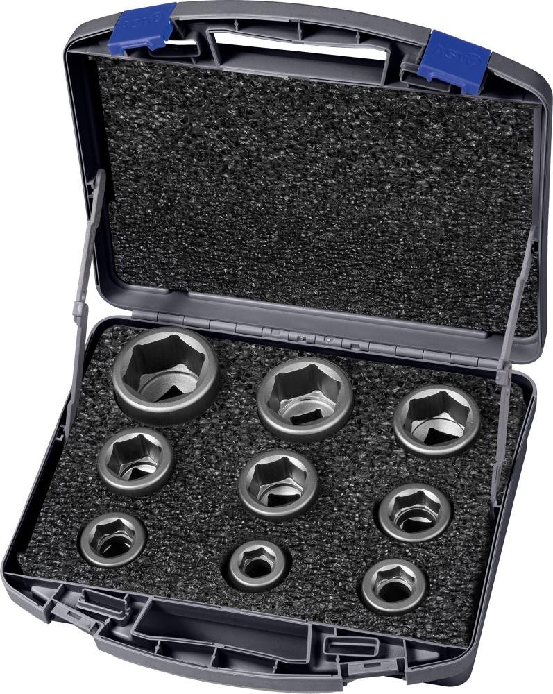 Kraft- Steckschlüssel-Satz 3/4" 11-teilig ASW
