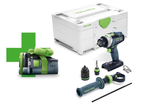 Festool TPC 18/4 I-Basic-5,2 QUADRIVEAkku-Schlagbohrschrauber 18V solo