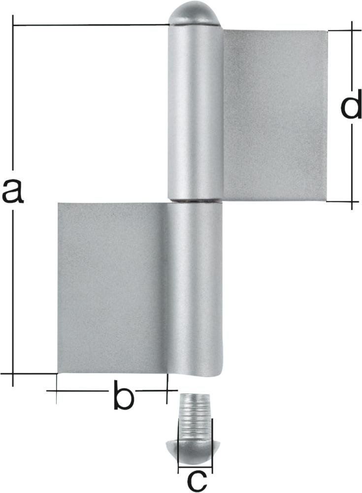 Konstruktionsband 2350/K04/100 mm GAH Alberts