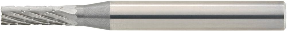 Frässtift HM zylindrisch mit Stirnverzahnung 0413 3PLUS 6mm 4x13mm Pferd