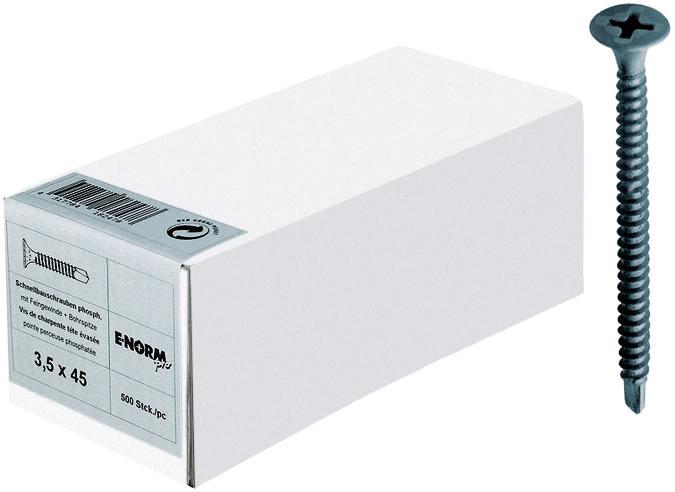 Schnellbauschr. Bohrsp. 3,5x 25 TSD, HP Schnellbauschr. Bohrsp. 3,5x 25 TSD, HP