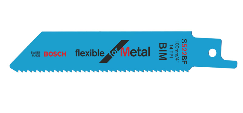 Säbelsägeblatt S 522 BF, Flexible for Metal, 2er-Pack