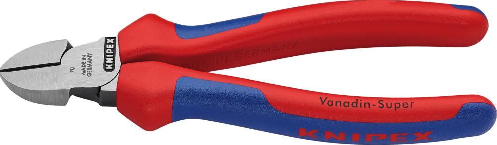 Seitenschneider poliert mit Mehrkomponenten-Griffen 160mm KNIPEX Seitenschneider poliert mit Mehrkomponenten-Griffen 160mm KNIPEX
