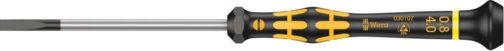 Elektronik- Schraubendreher ESD Schlitz 0,8x0,16x40mm Wera