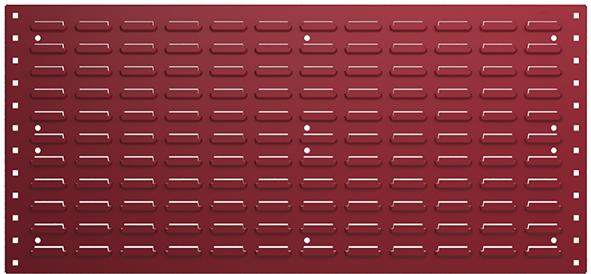 Schlitzplatte B1486xH457 mm purpurrot RAL 3004 bott Schlitzplatte B1486xH457 mm purpurrot RAL 3004 bott