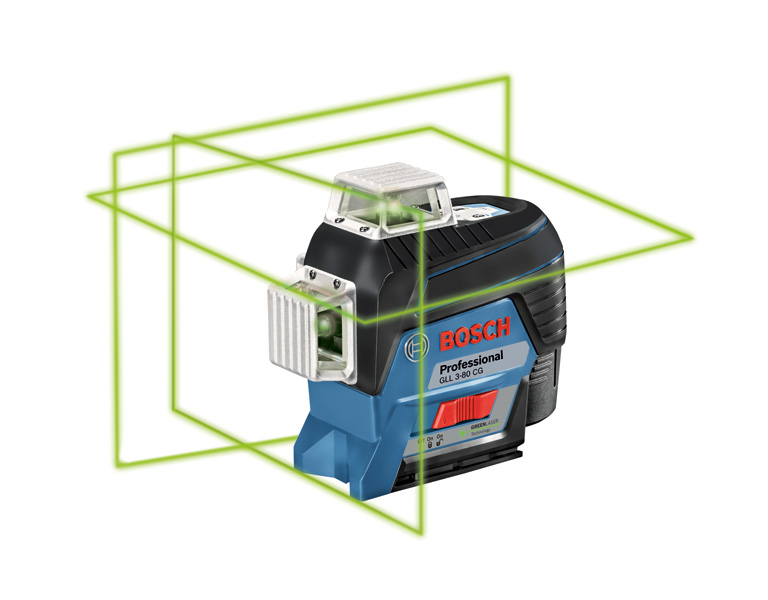 Linienlaser GLL 3-80 CG, 1 x Akku GBA 12V 2.0Ah in L-BOXX