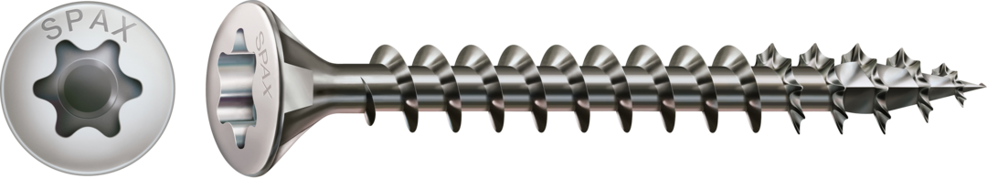 Artikelhauptbild ABC Spax T-STAR plus Schraube A2 Linsensenkkopf, I-Stern 4,0 x 40/35 mit CUT-Spitze, Volllgewinde, Kopf-⌀ = 8