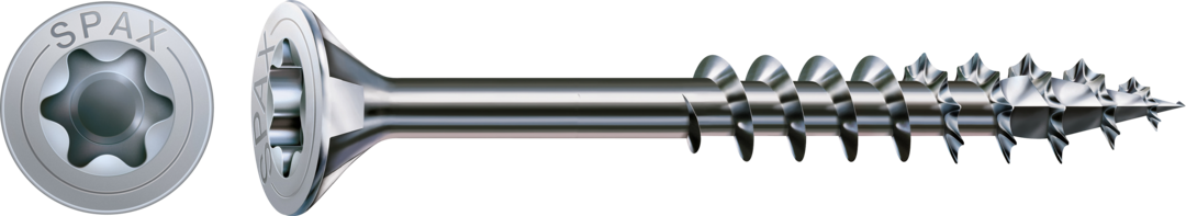 Artikelhauptbild ABC Spax-Holzbauschrauben WIROX Senkkopf, I-Stern  8,0 x 100/57 Teilgew 4CUT-Spitze, gehärtet, gleitbeschichtet