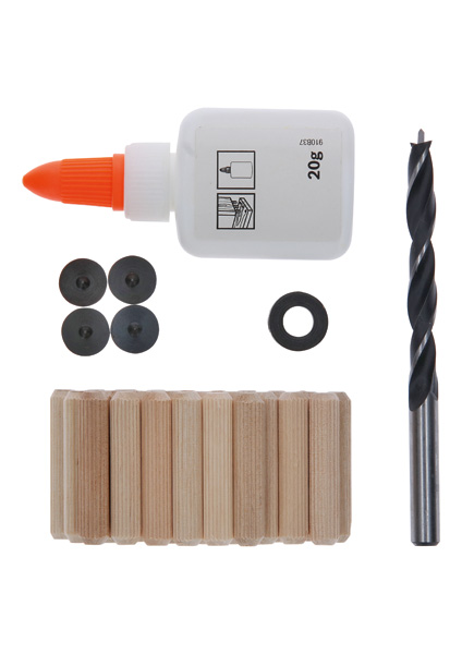 Produktbild 32-tlg. Holzdübel-Set, 8 mm