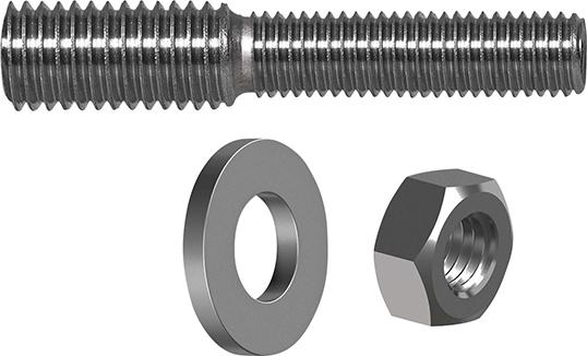 Gewindestift M12/M10x70, A4 Gewindestift M12/M10x70, A4