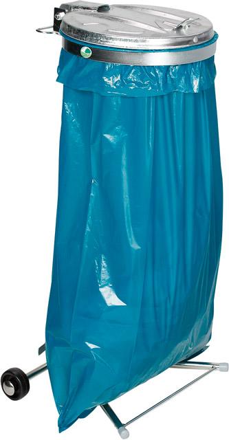 Abfalls. verz. fahrbar H 980 mm Metalldeckel VAR Abfalls. verz. fahrbar H 980 mm Metalldeckel VAR