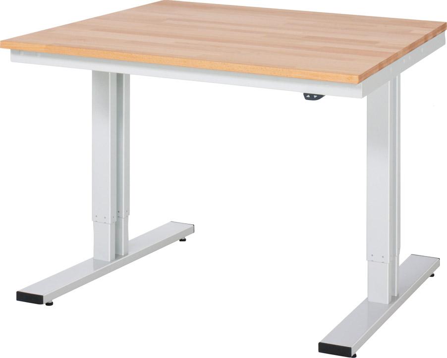 Werktisch adlatus Buche 1000x1000x720-1120mm Werktisch adlatus Buche 1000x1000x720-1120mm