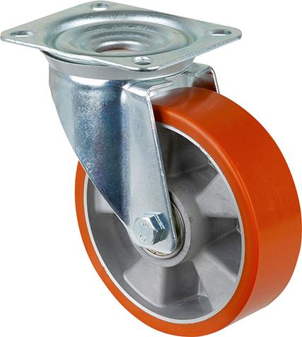 Lenkrolle L400.B90 Rad Ø 160mm 300kg, Stahl verzinkt